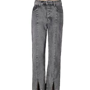 SO Super High Rise Straight Gray Jeans Sz 13/31 NWT